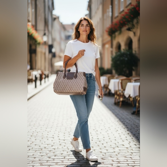 Dooney & Bourke Shoulder Tote Bag - Picture 1 of 16